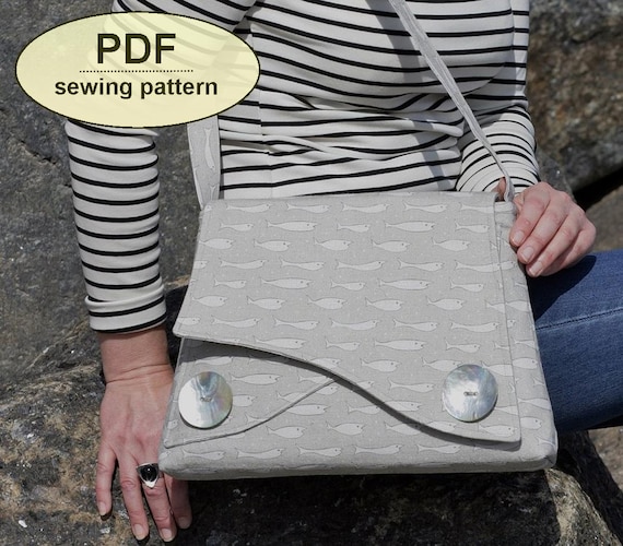 New: Sewing pattern to make the Thornham Bag - PDF pattern INSTANT DOWNLOAD