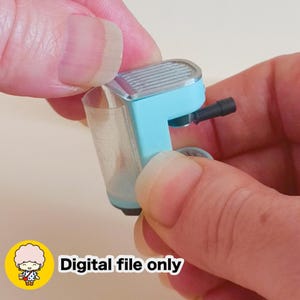 Dollhouse Mini Espresso Maker - Digital STL File