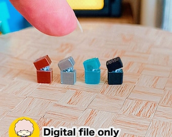 1:12 Dollhouse Lighter - Digital STL file