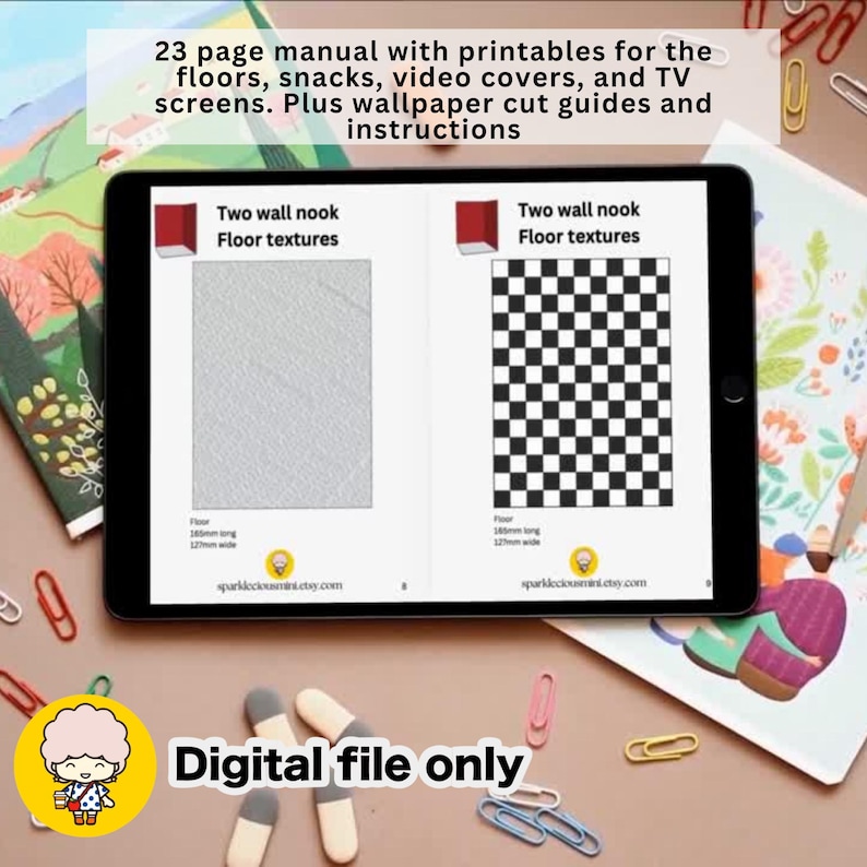 3D Print Video Shop Book Nook Kit - Miniature STL Bundle in 1:12 scale