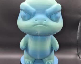 Dinosaurio bebé enojado