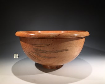 AMBROSIA SILVER MAPLE G++ bowl #11773 made by Smithsonian Artist, David Walsh