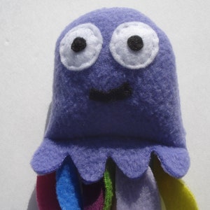 Jacob The Jellyfish Catnip Cat Toy - Purple