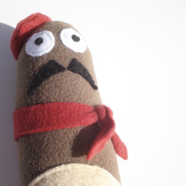 Jacques The French Baguette - Squeaky Dog Toy