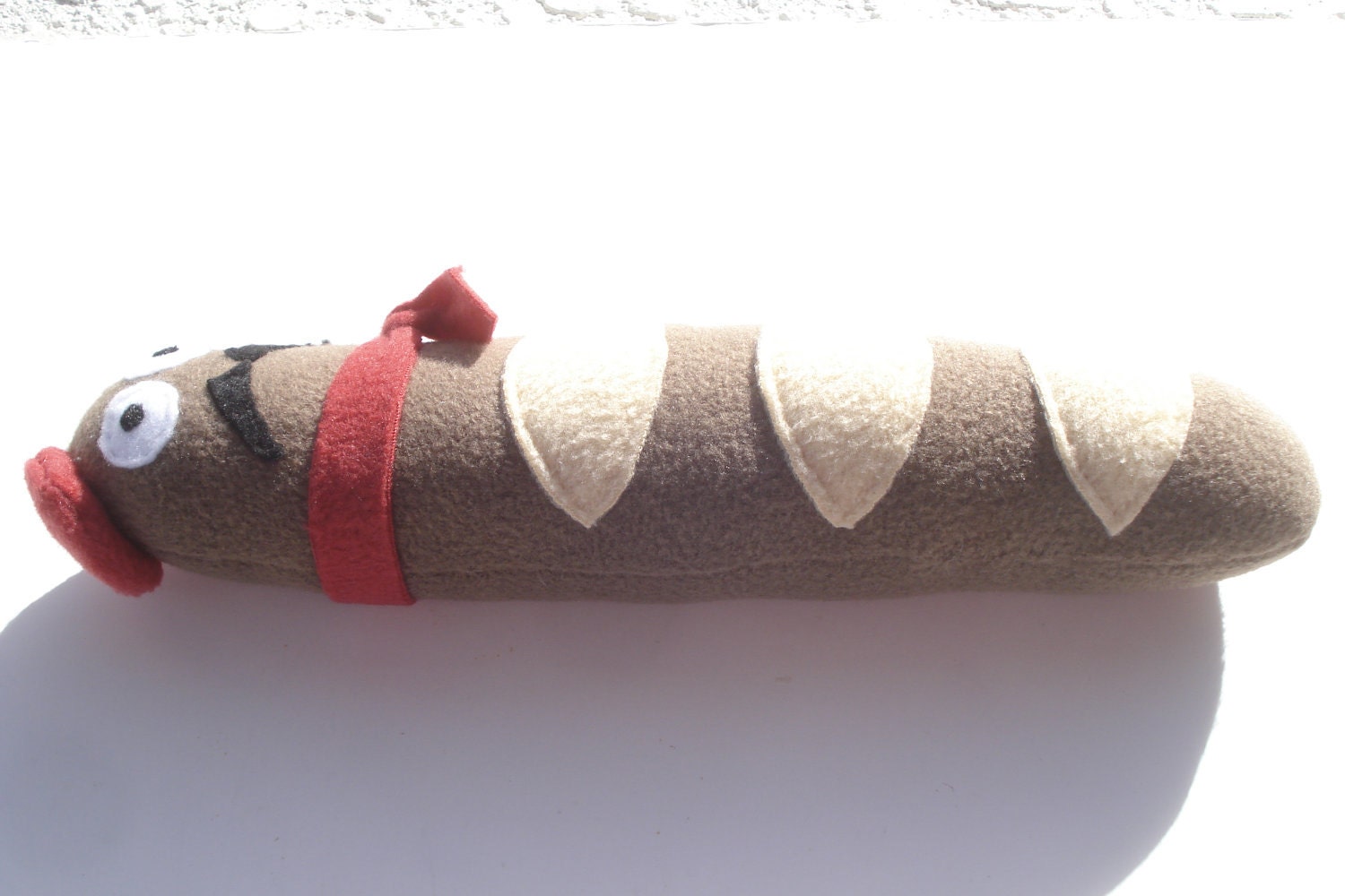 Jacques The French Baguette Squeaky Dog Toy Etsy