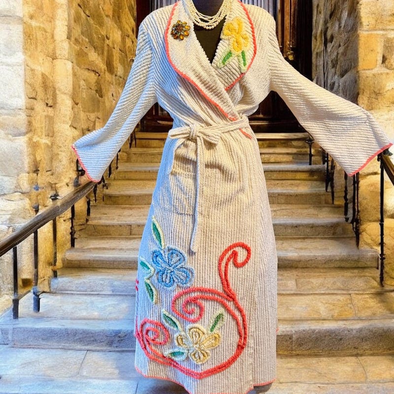 Chenille Robe - Etsy
