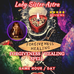 Vela de sanación y perdón – Liberación y renovación emocional