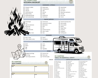 RV Camping Checklist