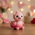 Needle Felt Animal Figurines Set, Wool Mini Sculptures, Birthday Gift for Her