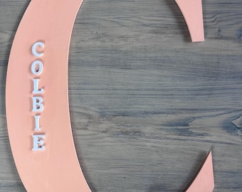 Personalized Wooden Letter Decor