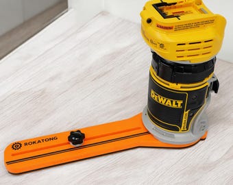 Zirkelschablone für DeWALT Oberfräse, Linealschablone 4-9mm