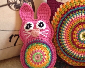 Bunny Buddy PDF Crochet Pattern Instant Download Toy Babies Children Boys Girls Plush Softee Item PP111