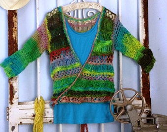Irresistible Crochet Sweater Pattern Instant Download Sweater Women or Teens XS-3X Cardigan Bolero weddings