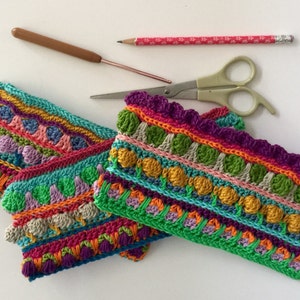 Change Purse or Clutch DIY Crochet Pattern Travel Inspired Global Design image 1