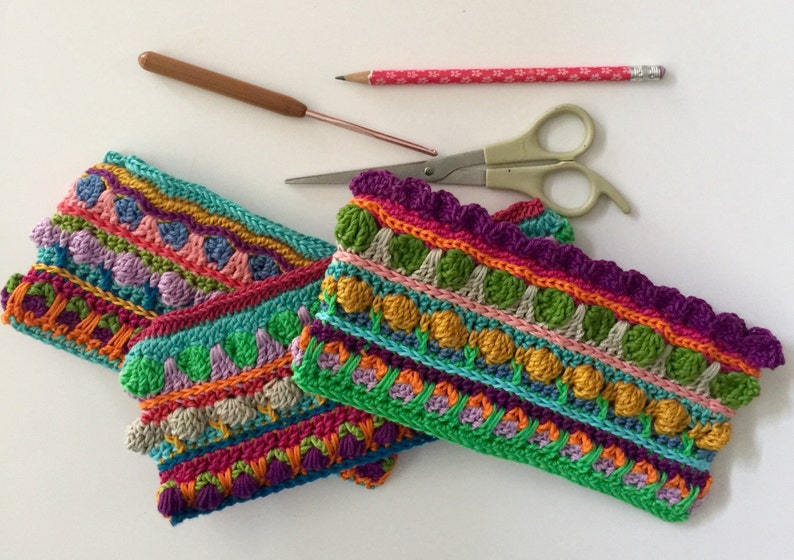 Change Purse or Clutch DIY Crochet Pattern Travel Inspired Global Design image 1
