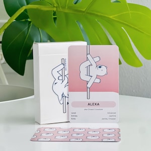 An advanced deck in a white box with a polar bear on a pole. The card in front of the box has a bear in an Alexa trick.