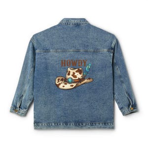 Chaqueta vaquera estilo western, abrigo vaquero de vaquera, ropa de rodeo, top estilo suroeste, ropa de inspiración vintage