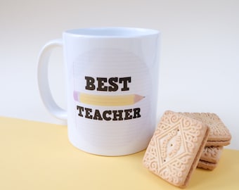 Best teacher mug, teacher thank you gift, end of term, end of school,