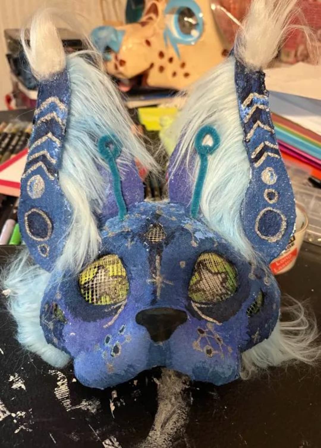 Alien Therian Cat Mask - Etsy