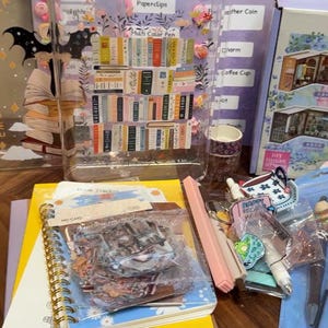 Cozy Bookish Mystery Scoops | Reader, Journaling, Stationary image 1