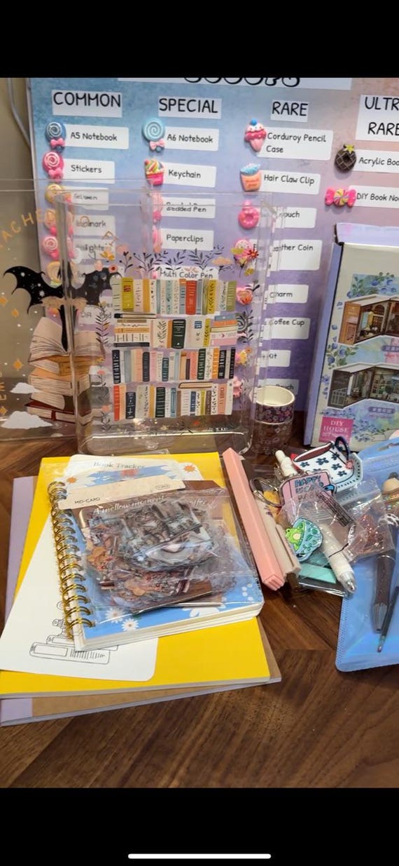 Cozy Bookish Mystery Scoops | Reader, Journaling, Stationary