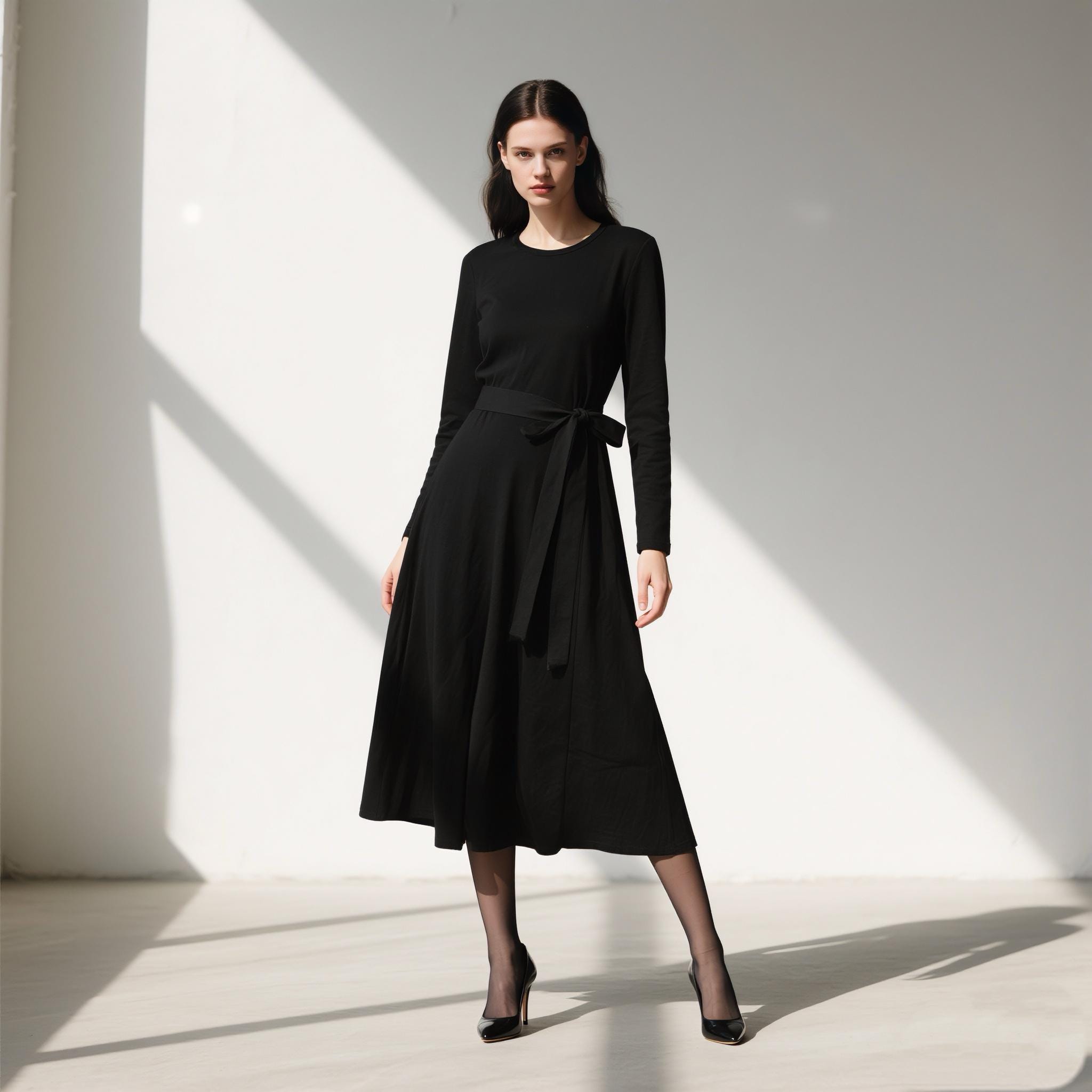 Kraimod Strickkleid Mit Monochromes Und Gestricktes Produktbild-Vorschau 13