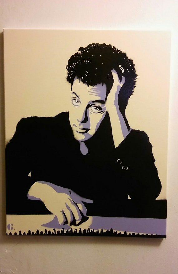 Billy Joel Elfenbein Etsy