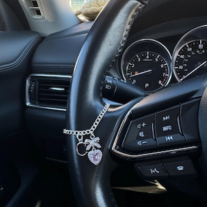 Custom charm for steering wheel, shifter image 9