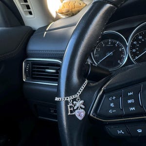 Custom charm for steering wheel, shifter image 5