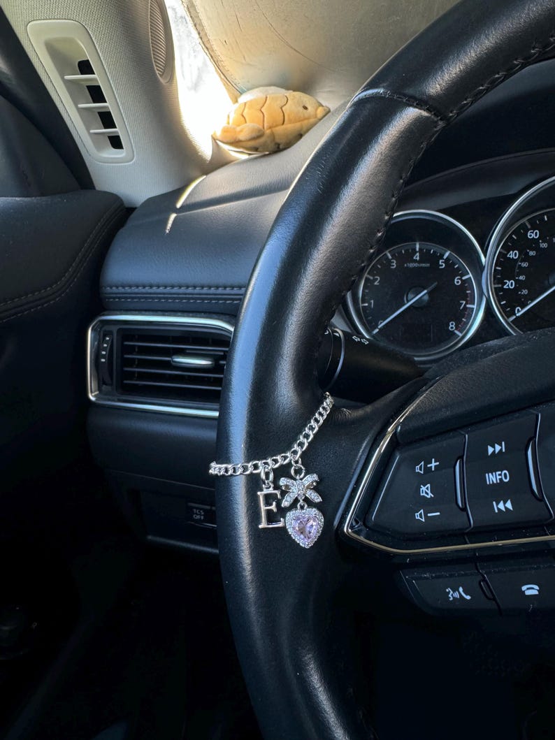 Custom charm for steering wheel, shifter image 5