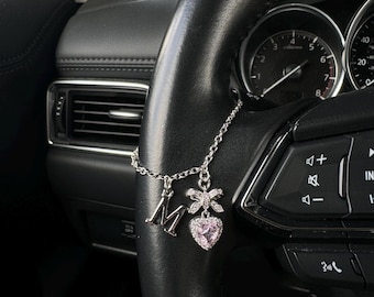 Custom charm for steering wheel, shifter