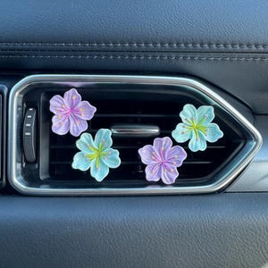 Flower Car Vent Clips | Car Accessories | Magnetic