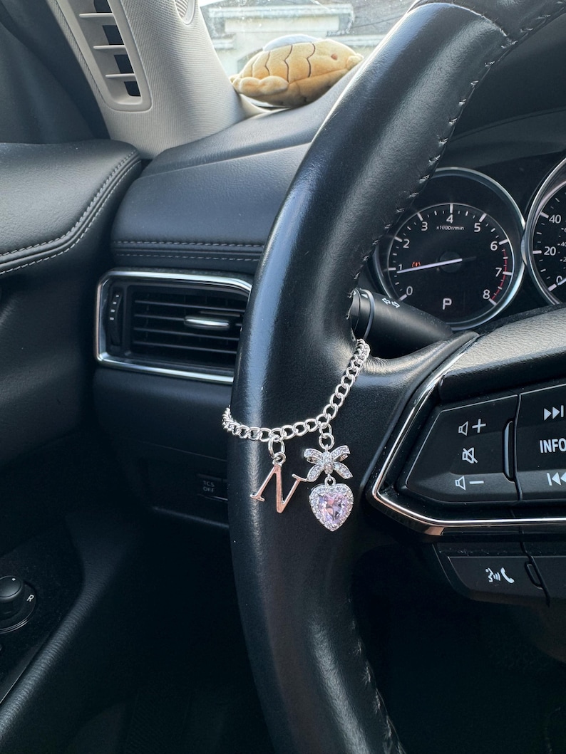 Custom charm for steering wheel, shifter image 7