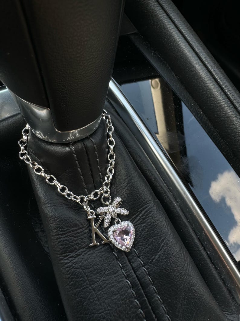 Custom charm for steering wheel, shifter image 4