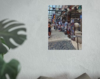 Covent Garden London Poster | Historic Market Street Photography | London Travel Wall Art