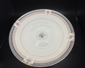 ミカサ グランデ アイボリー トロペ L5504 スープボウル 花柄 金縁 日本製 高級磁器 9 1/4インチ