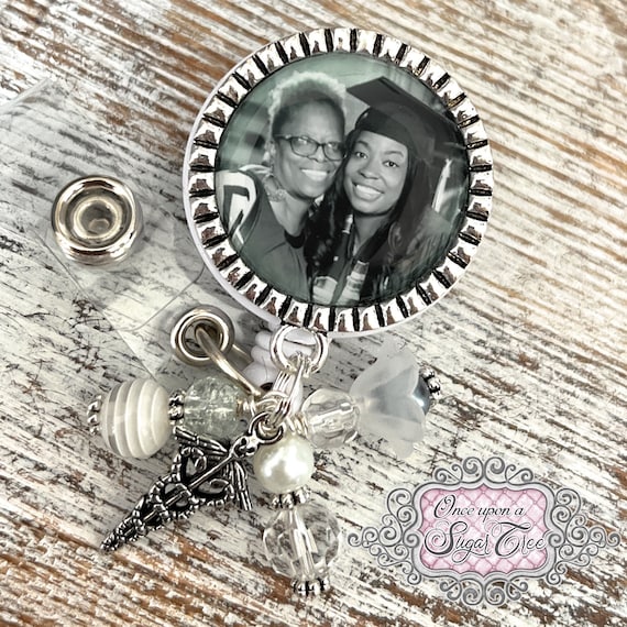 Custom Photo Badge Holder for Nurses-child Photo Badge Reel-nurse