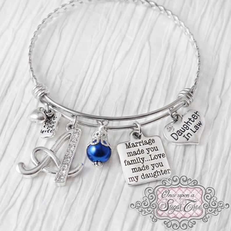 Daughter in Manufacturer direct delivery Law Bracelet -Marriage made love you family Price reduction