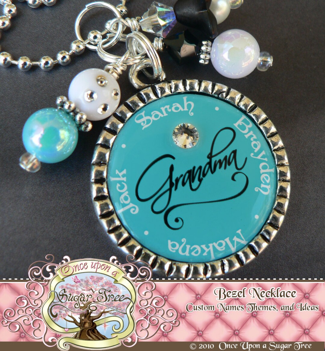 Grandma Necklace Christmas Gifts for Grandma Nana Gifts Etsy