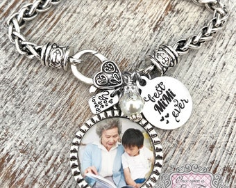 MiMi-geschenk van kleinkinderen-Beste MiMi ooit armband-moederdagcadeaus voor oma-foto-sieraden-oma-je bent geliefd-armbanden voor vrouwen