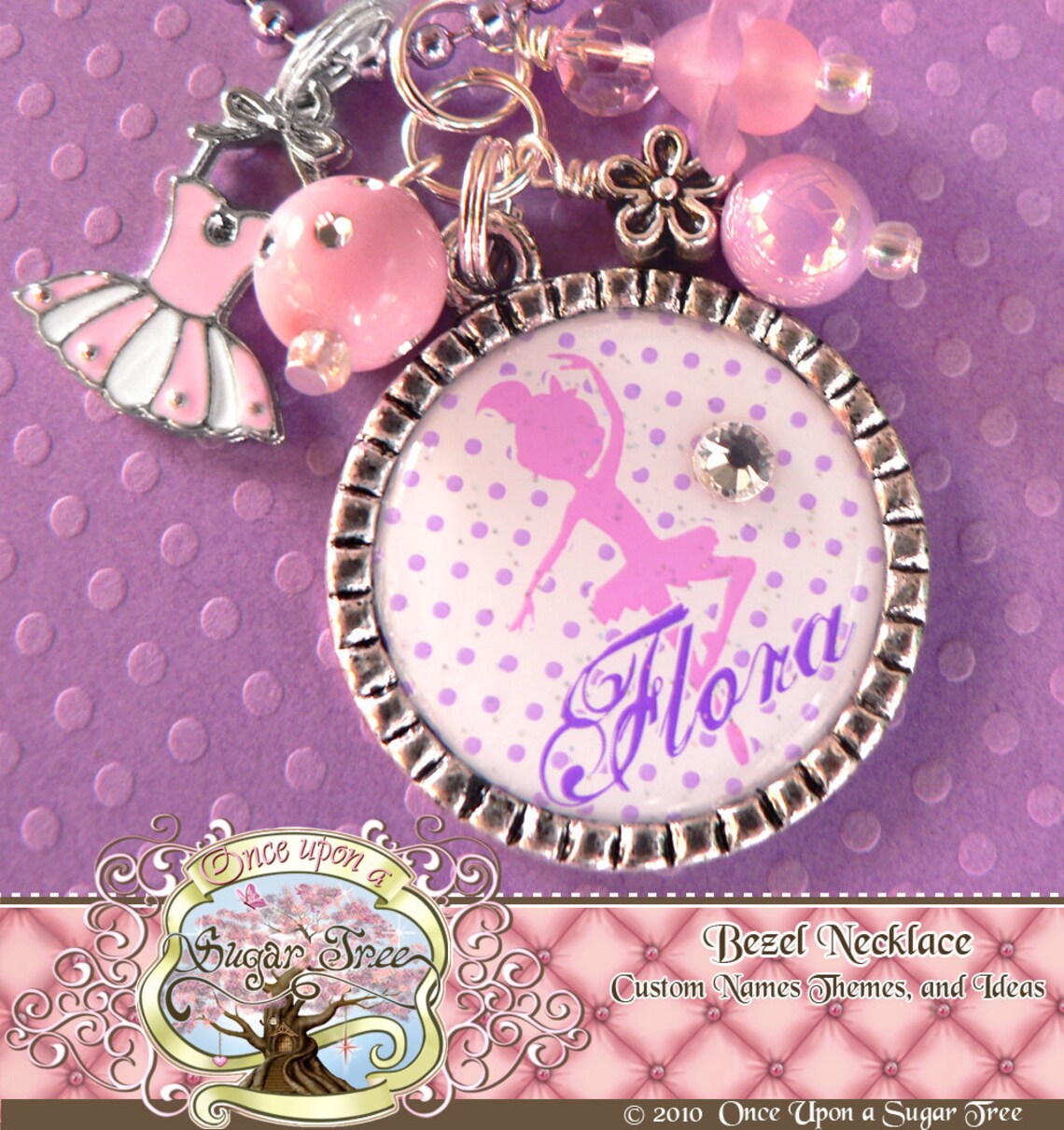 Children's Ballet Jewelry BALLERINA NECKLACE Ballerina Etsy