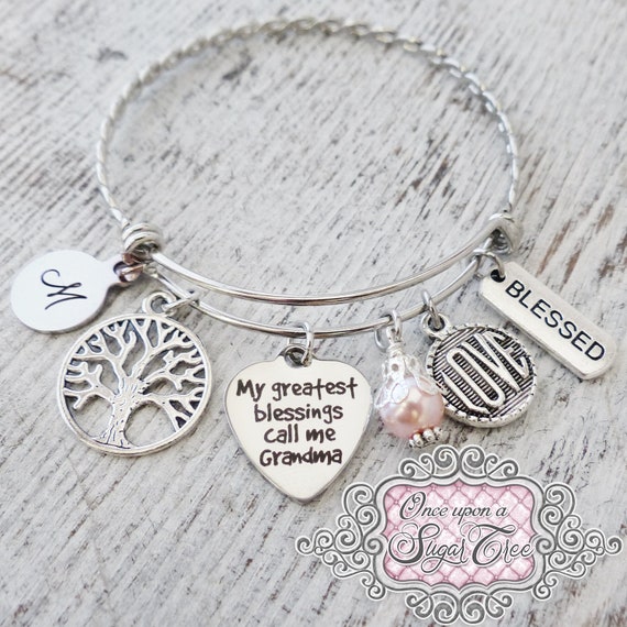 Christmas Gifts for Grandma, My Greatest Blessings Call Me Grandma