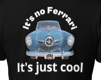 スチュードベーカーTシャツ：アメリカの自動車史、ユニセックスTシャツ