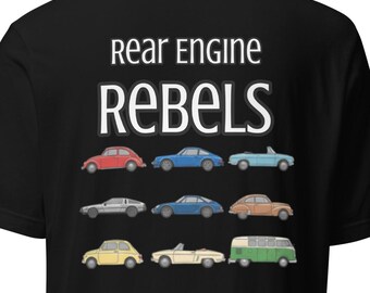 リア・エンジン・レベルズ ピストン・ペイトリオッツ ユニセックス Tシャツ
