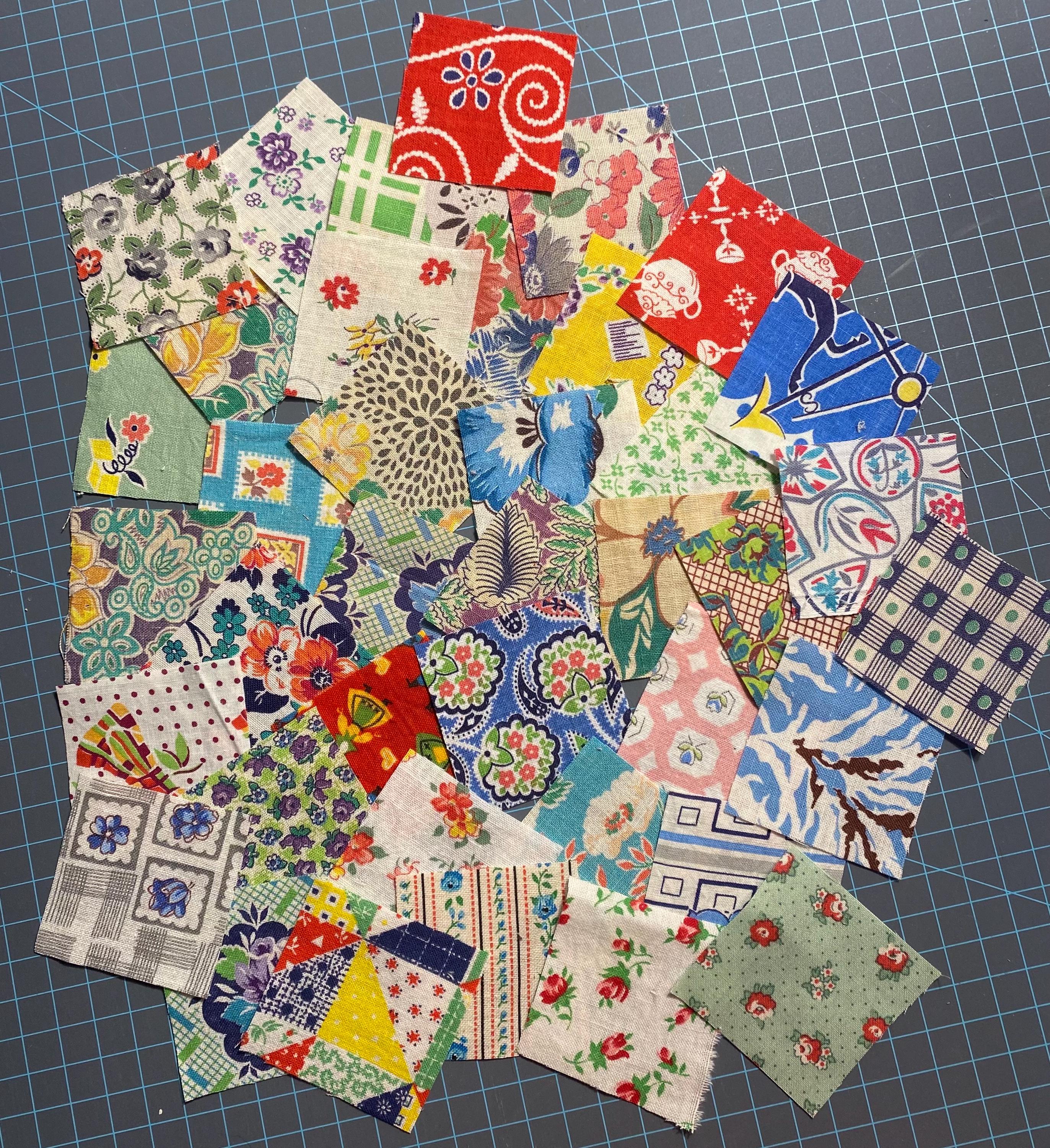 Feedsack fabric - Etsy 日本
