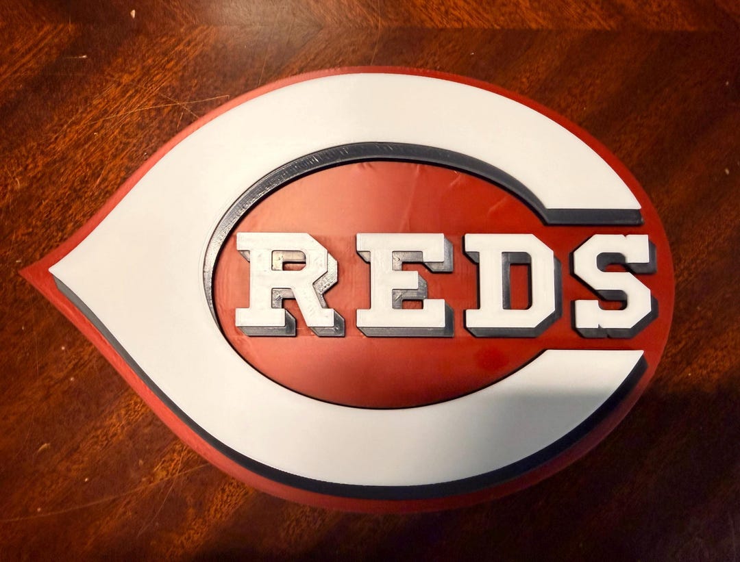 Cincinnati Reds 3D Sign - Etsy