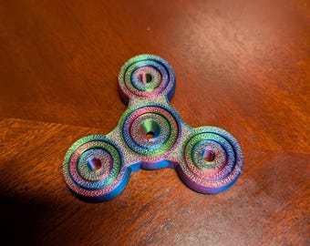 Spinner antiestrés Gyro impreso en 3D