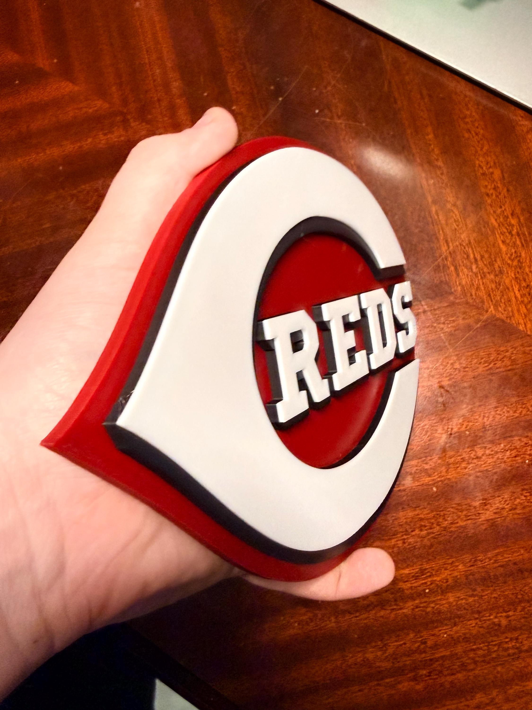 Cincinnati Reds 3D Sign - Etsy
