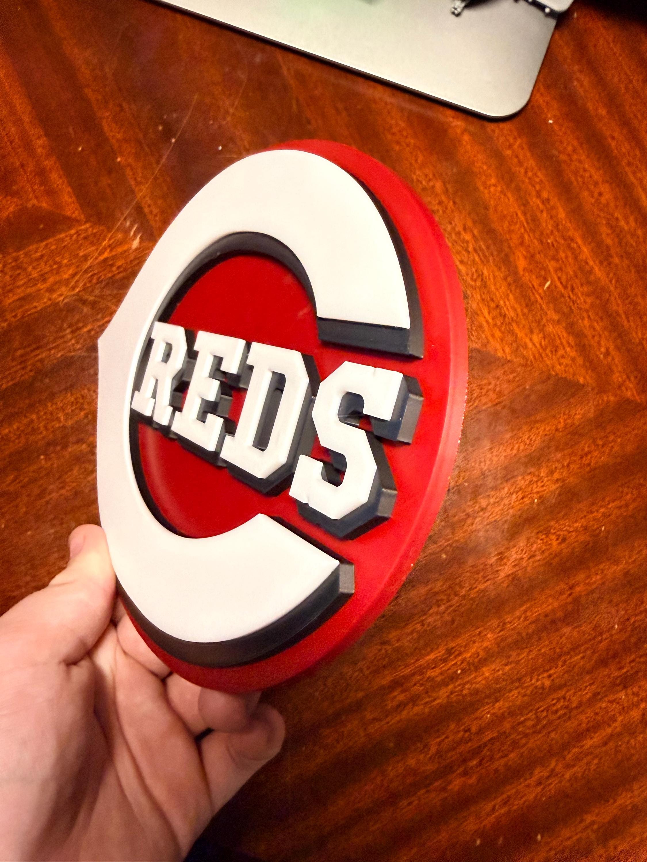 Cincinnati Reds 3D Sign - Etsy