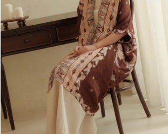 Kirana Polosan Batik Outerwear Inspired by Traditional Sophistication, Batik Outerwear, Kimono Batik, Ethnic, Traditional Batik